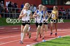 Womens 1500 metres at the Northern Inter-Counties under-17s and 15s at Witton Park, Blackburn. Photo: David T. Hewitson/Sports for All Pics